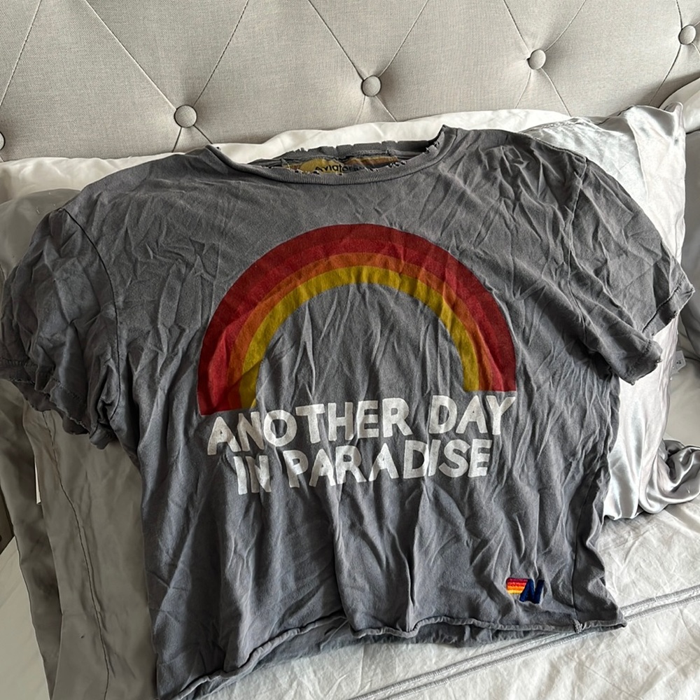 Aviator nation “another day in paradise” tee